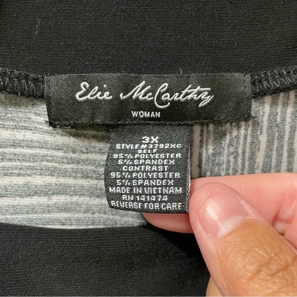 Women’s 3X Elie McCarthy Sleeveless Maxi Dress - Picture 4 of 6